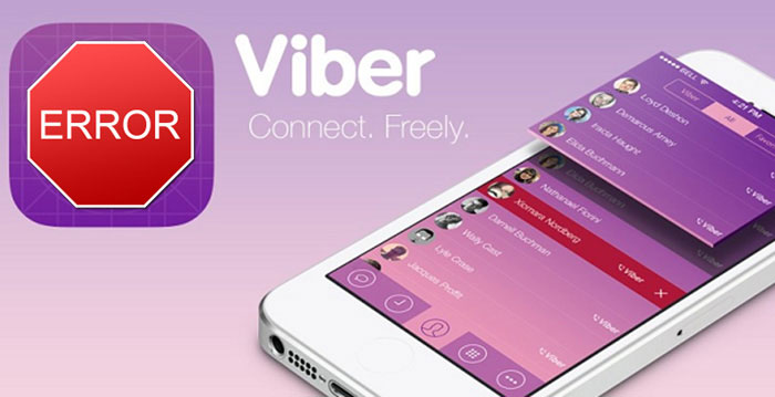 Ошибка при подключении к службе Viber